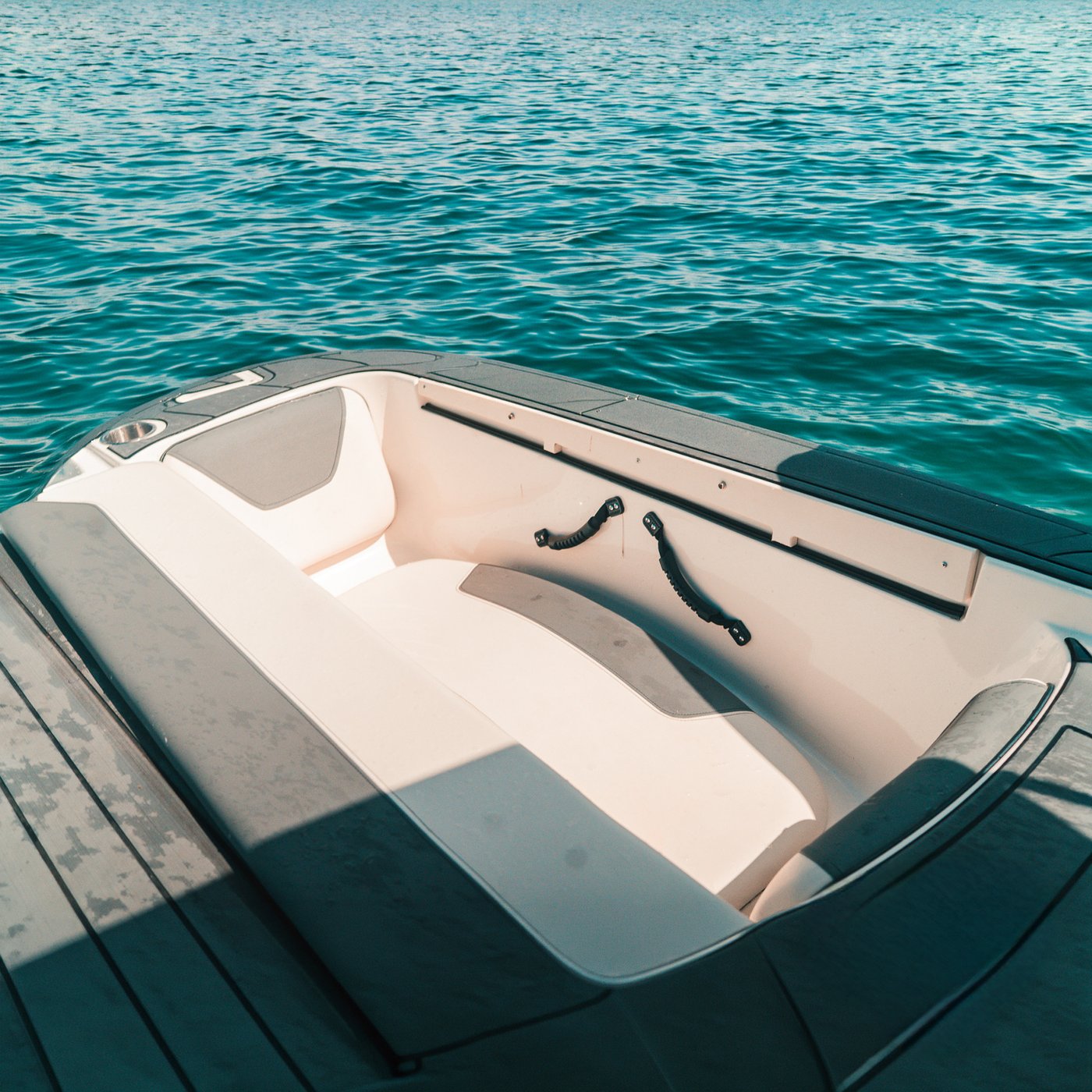 Luxury Party Boat bow seating