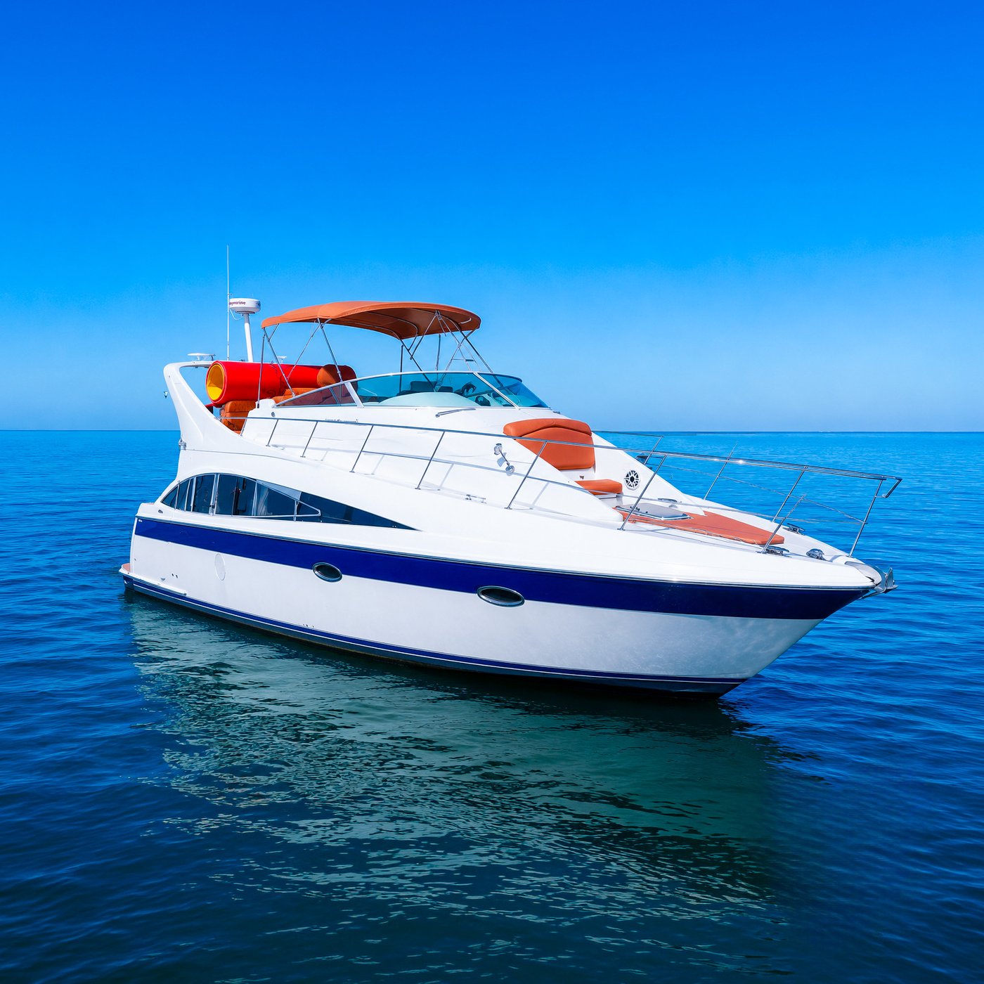 40 ft Meridian Yacht on the water